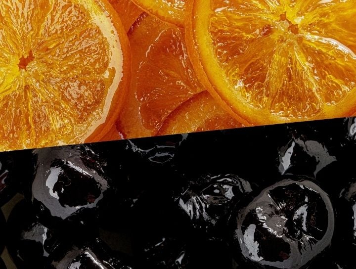 mix of candied fruit