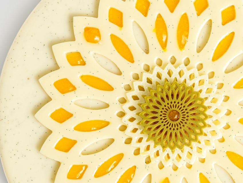 Springtime Arabesque cake