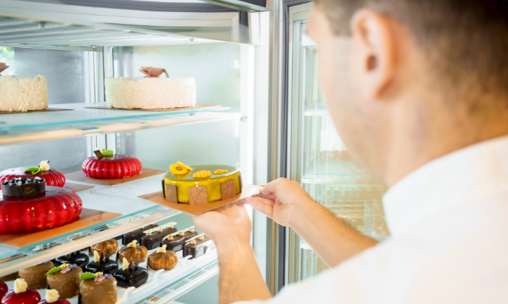 Joygelato swirls - Pastry application