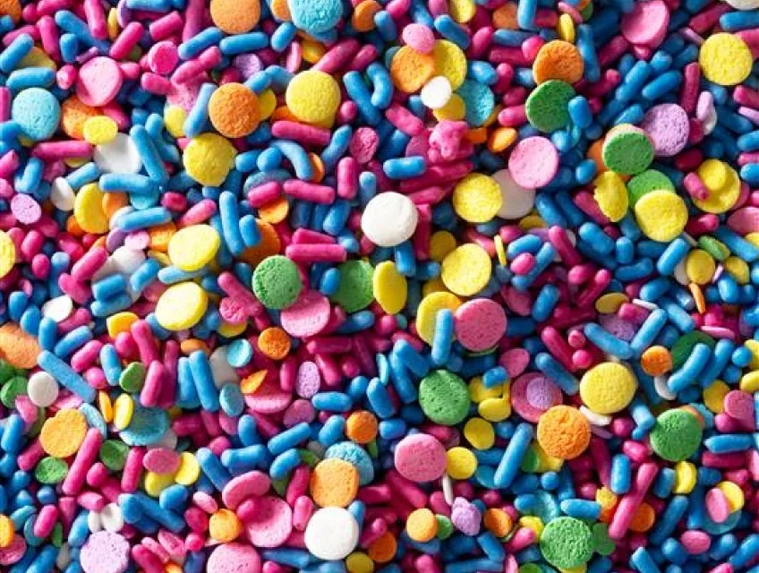 Graffiti Sprinkles pinata party texture