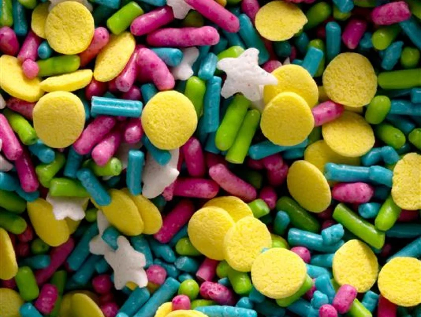 Graffiti Sprinkles rainbow texture