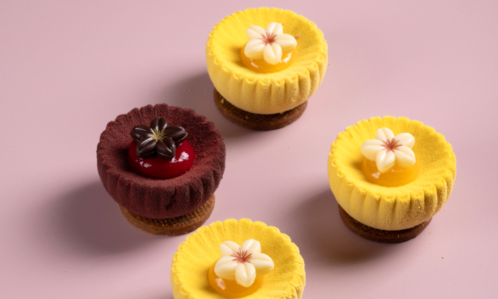 Dobla flower decoration monoportions