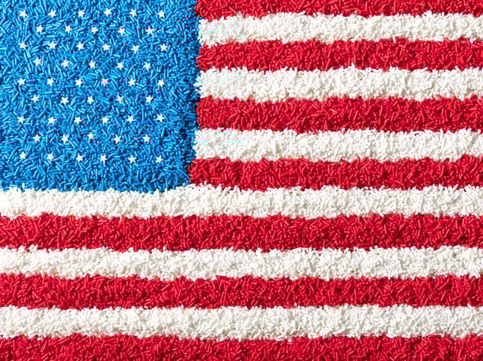 Graffiti Sprinkles american flag