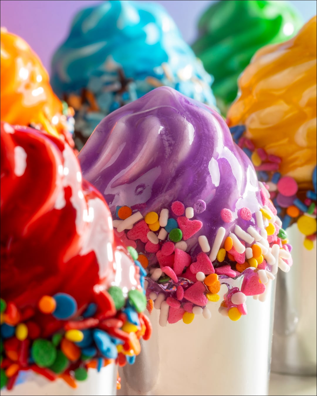 Graffiti Sprinkles glazed colors with sprinkles