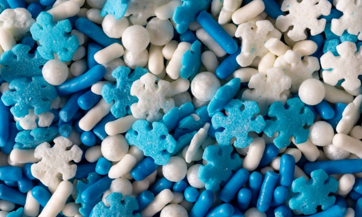 Graffiti Sprinkles holiday hoopla blend