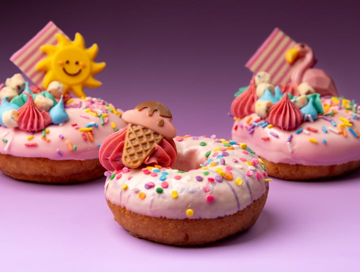 Graffiti Sprinkles summer shapes donuts sprinkles