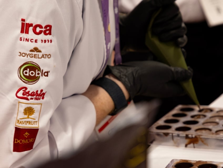 IRCA Since FM chocolate pralines making process