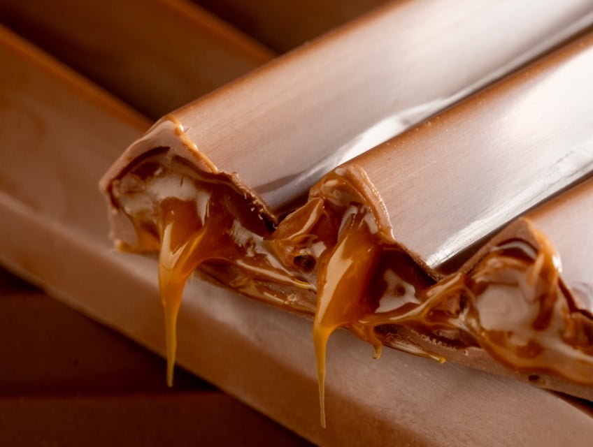 IRCA Since caramel filled chocolate bar