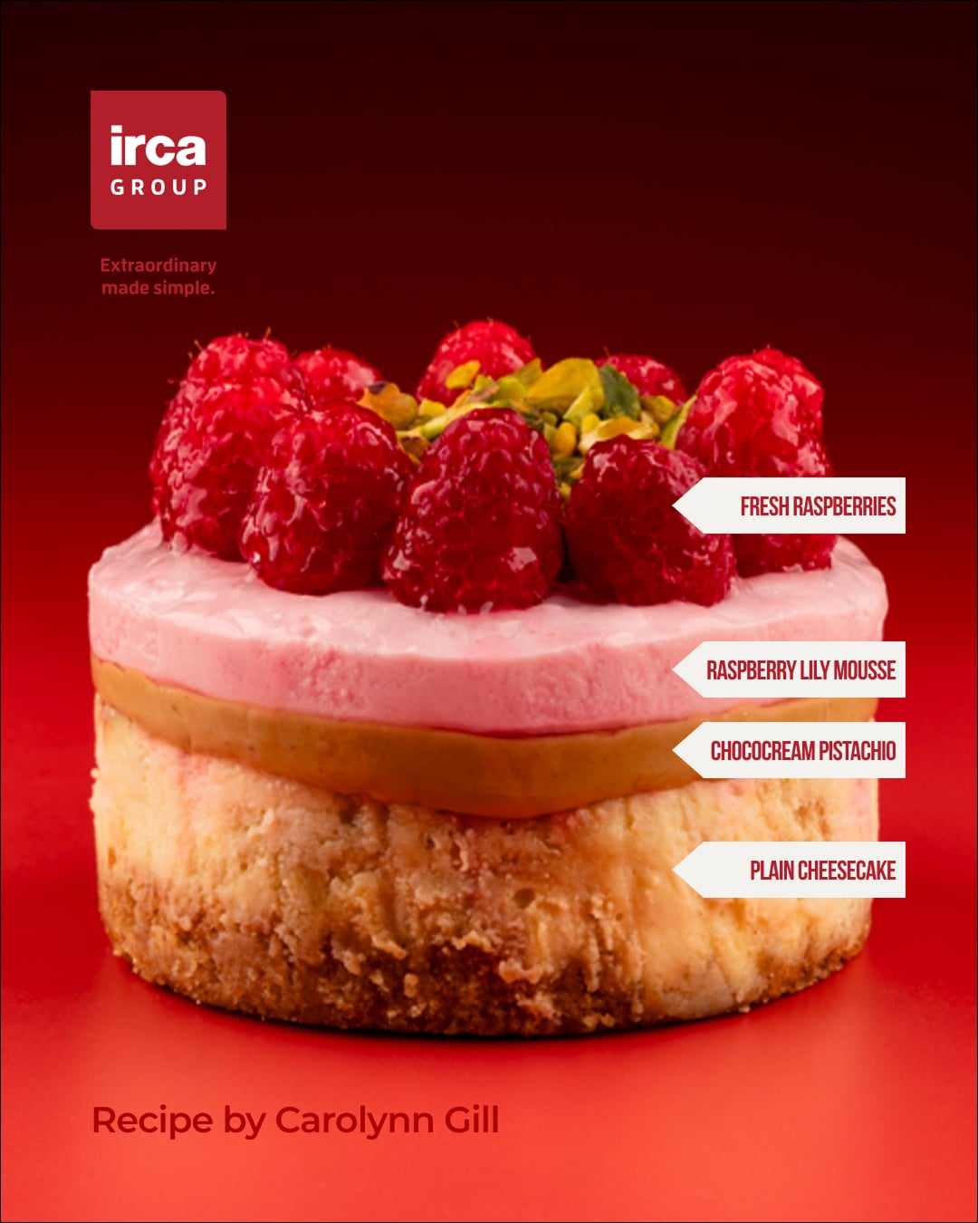 IRCA Since dubai concept cake