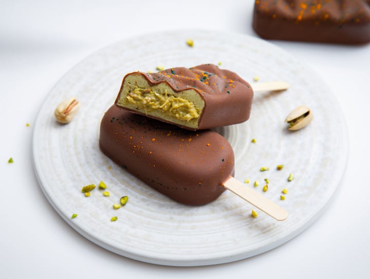 Joygelato dubai chocolate stick