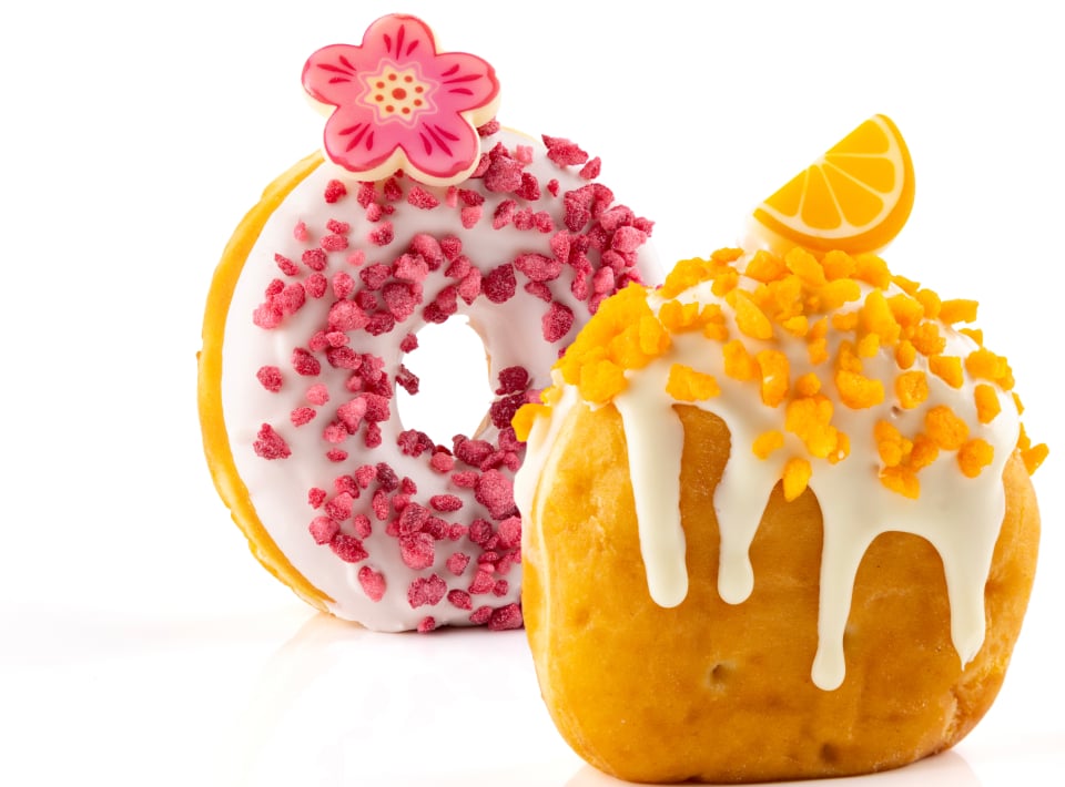 graffiti sprinkles donuts with krunches