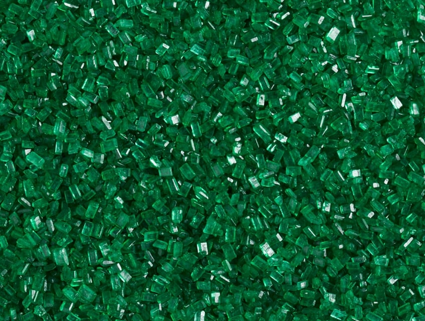 graffiti sprinkles green colored sugar