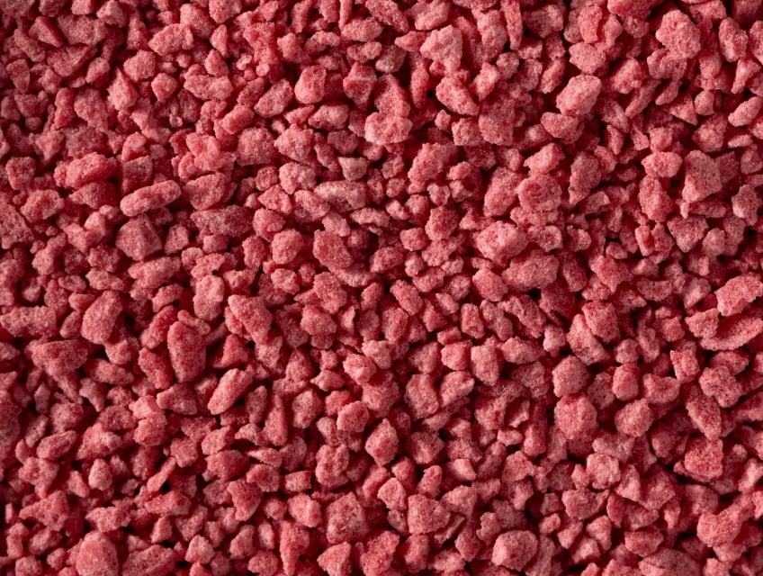 graffiti sprinkles red krunches