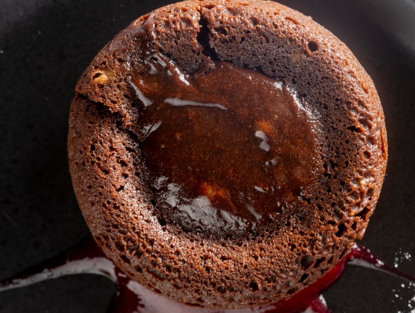 IRCA Since chocolate lava cake