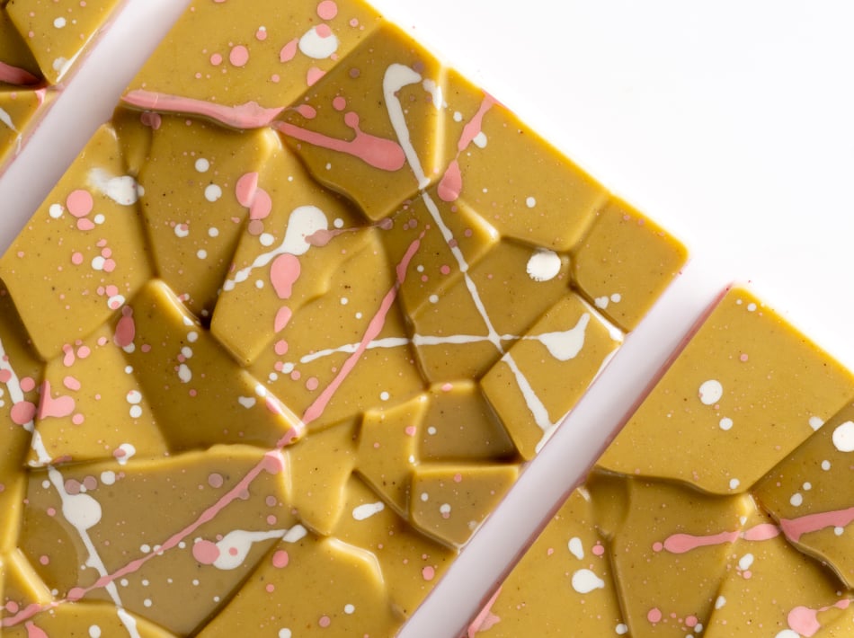 IRCA Since pistachio chocolate bar