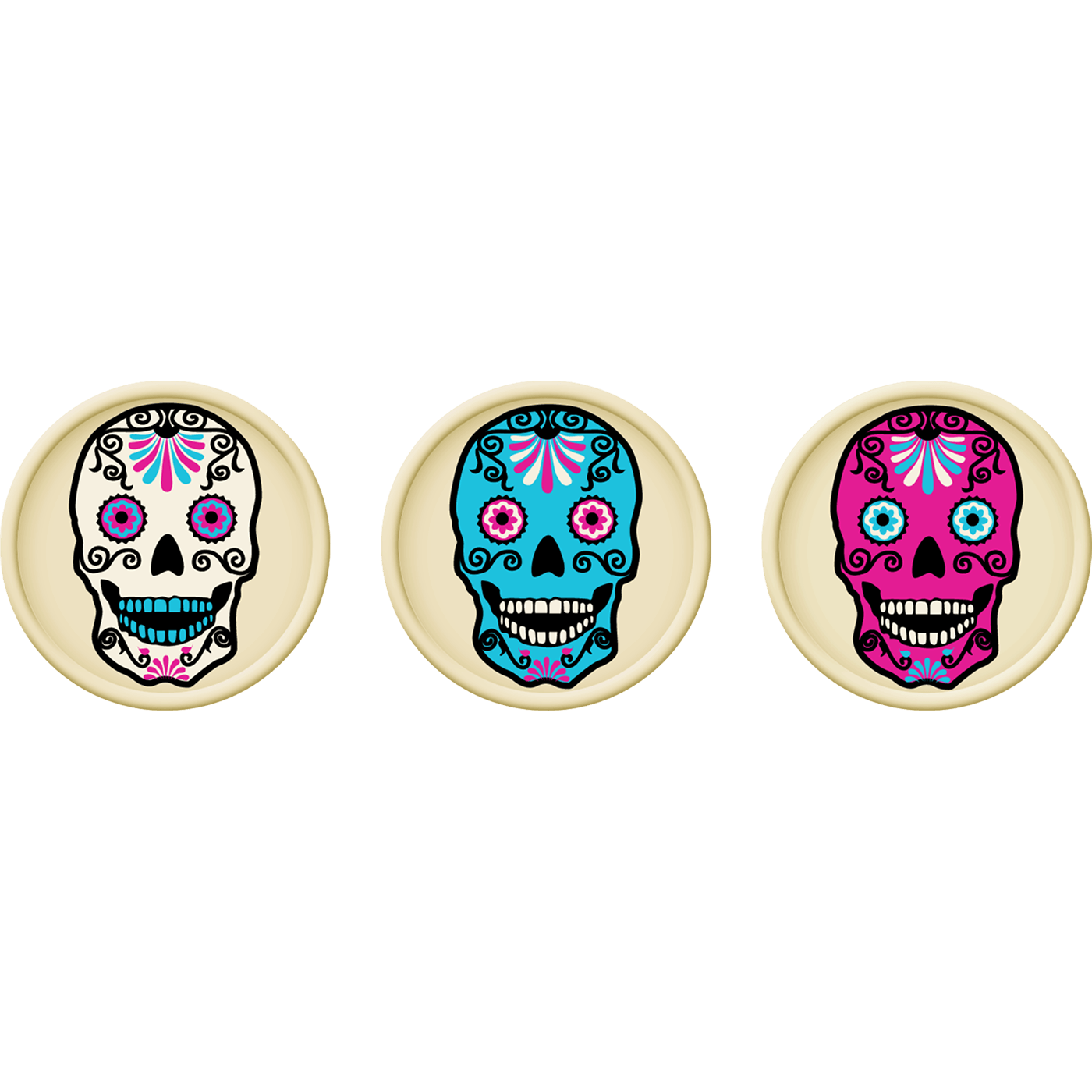 Sugar Skull trio
