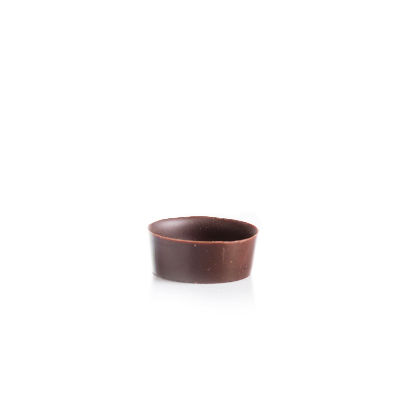 Petit four cup round dark