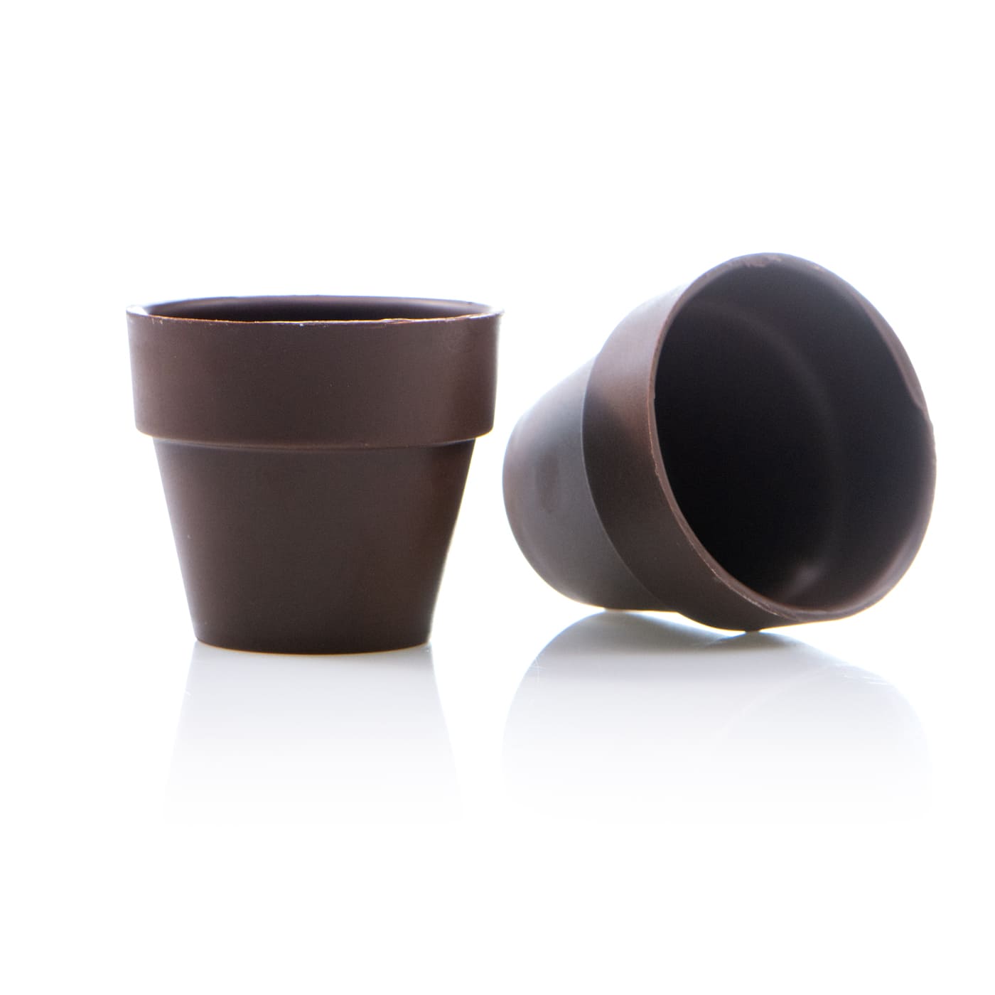 Flower pot large dark