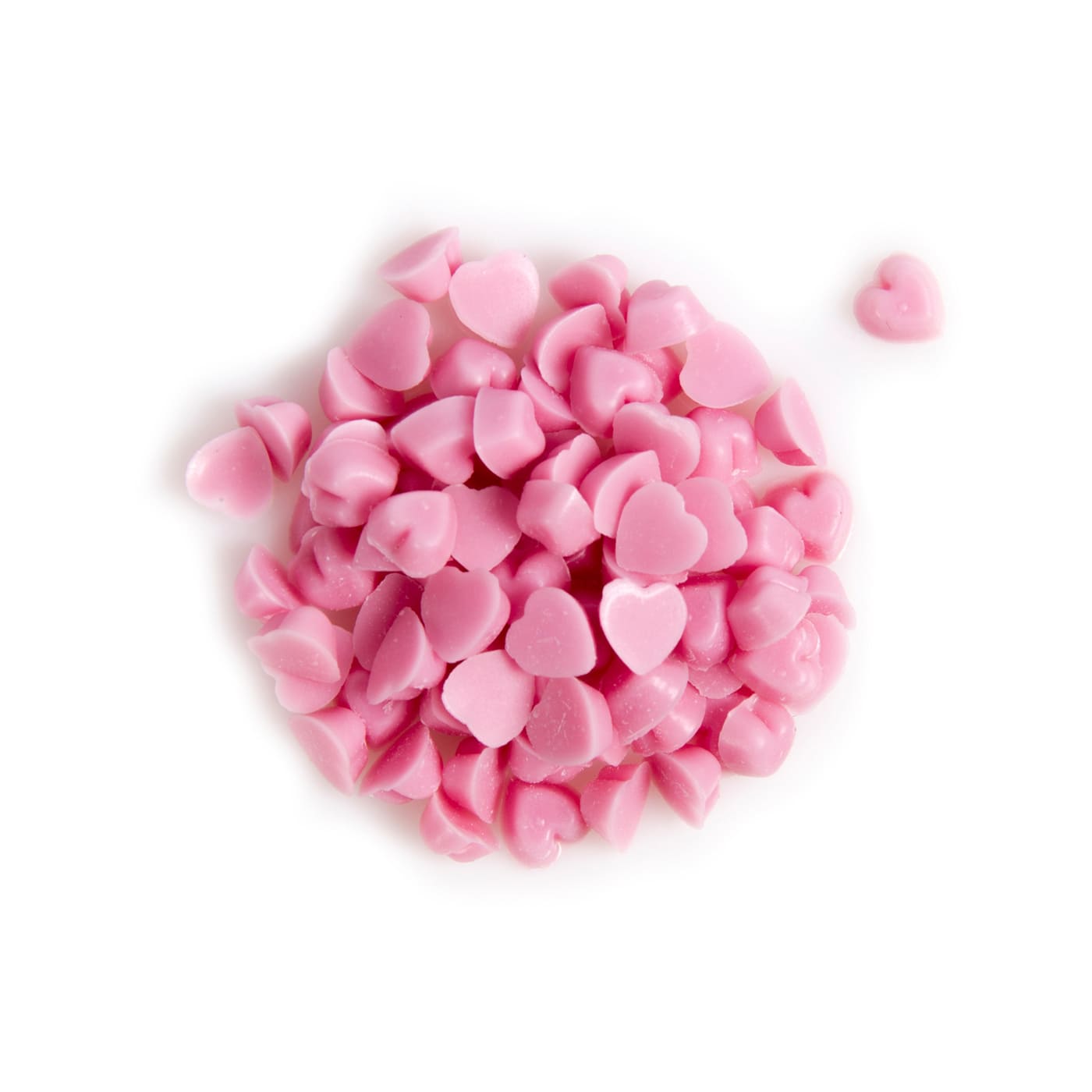 Sprinkle heart mini - pink