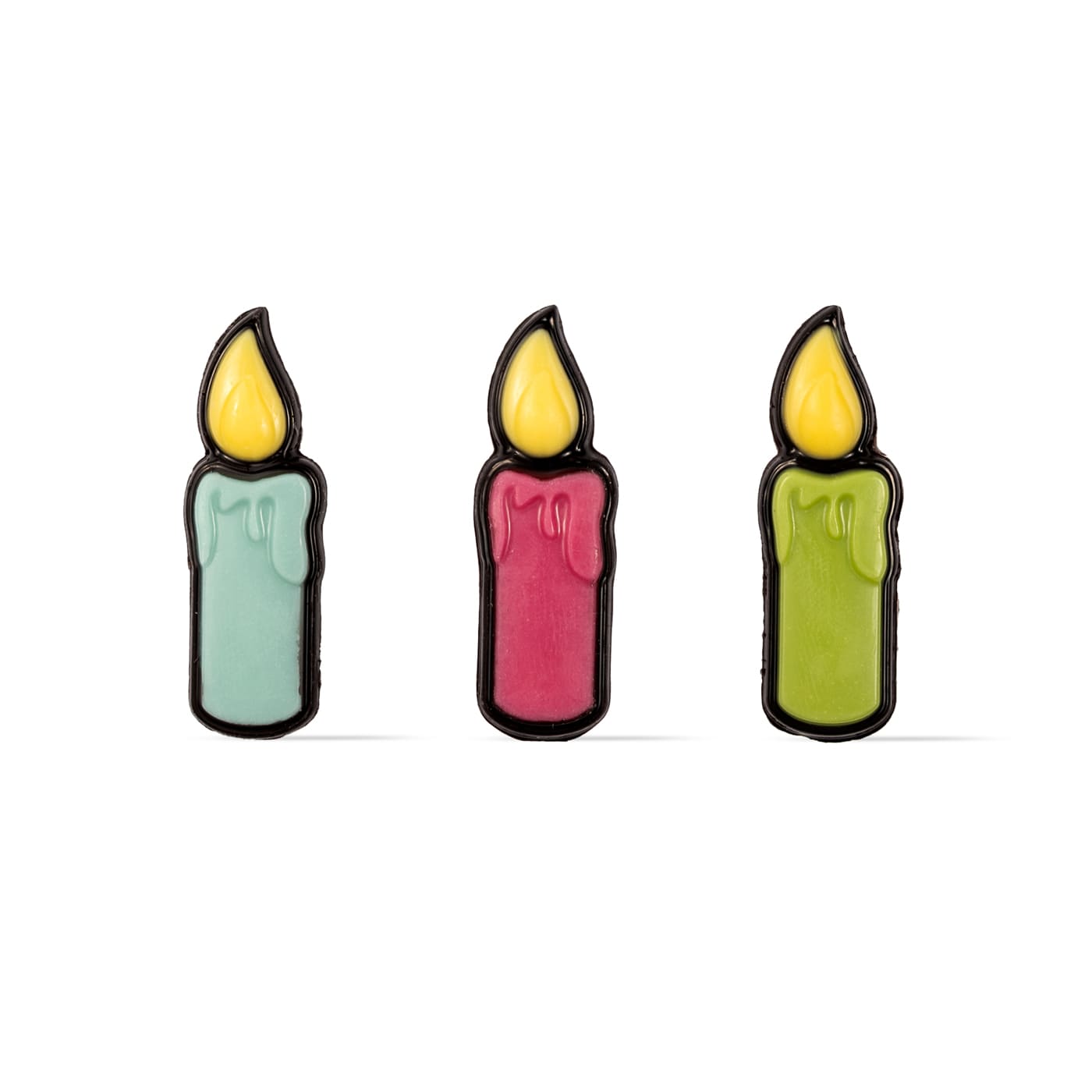 Comic candles assortment