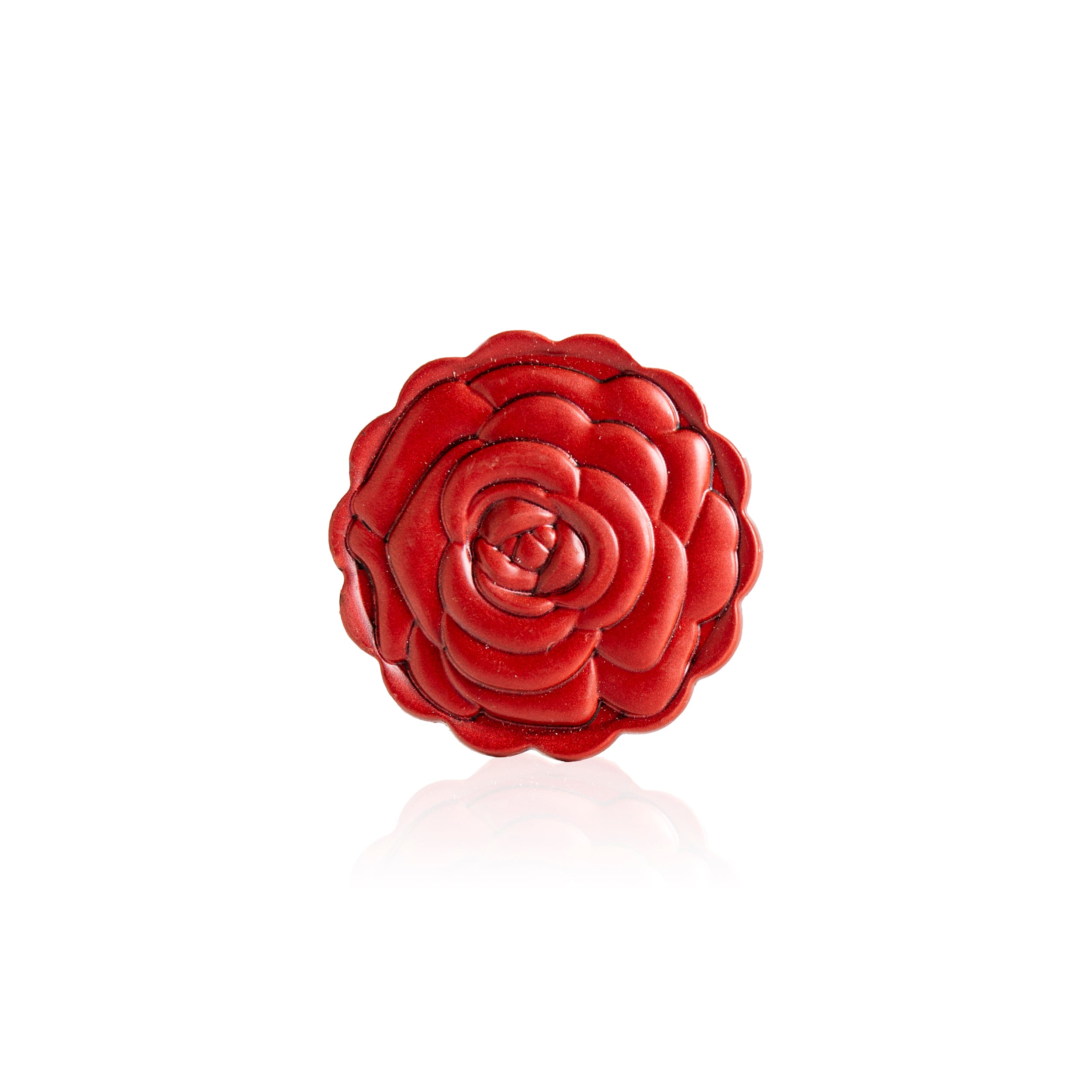 Rose 2D lid glossy red
