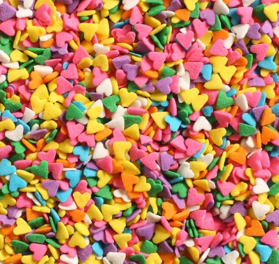 4/5# NPH FORMATOS DE CORAÇÃO EM TONS PASTEL