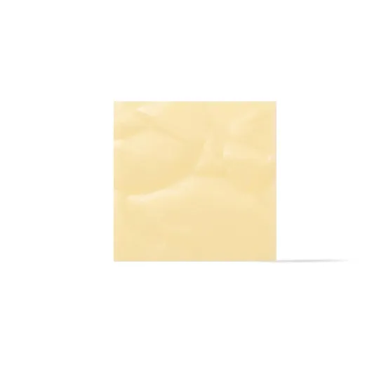 Crinkle white chocolate