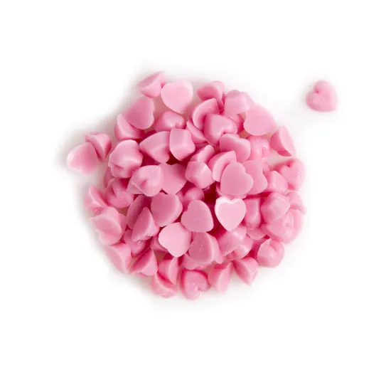 Sprinkle heart mini - pink