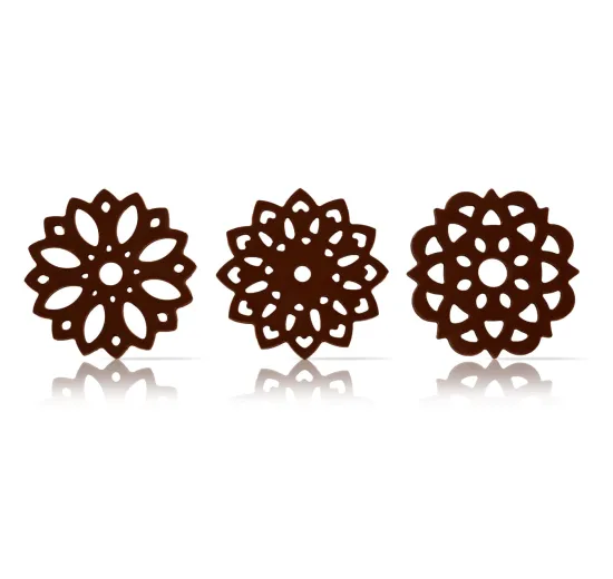 Lace flower dark assortment