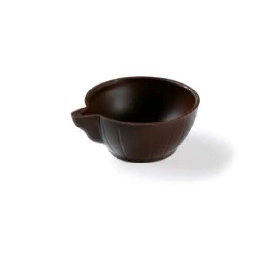Xícara de café escura