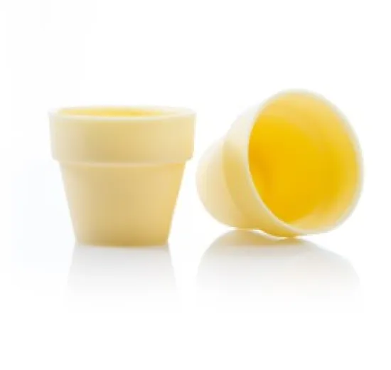 Vaso de flores grande branco