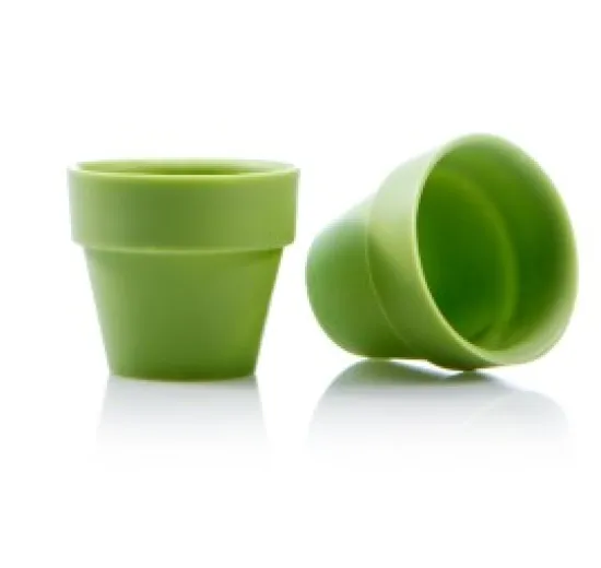 Vaso de flores grande verde