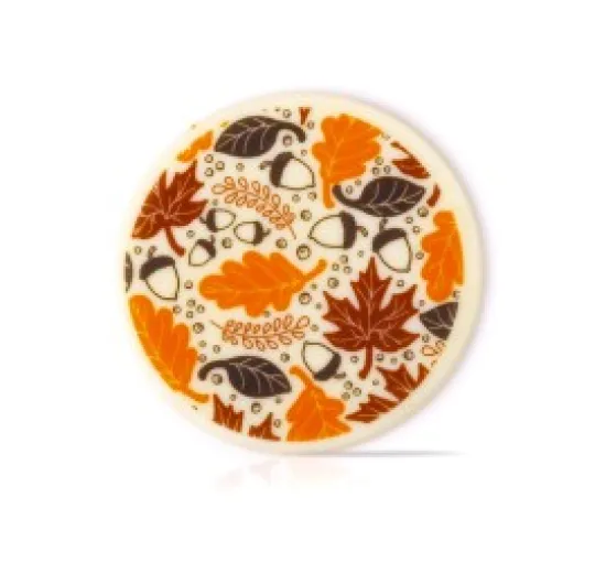 Decoração de biscoito com tema de outono